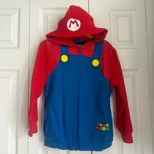 Super Mario Kids Hoodie - Red & Blue